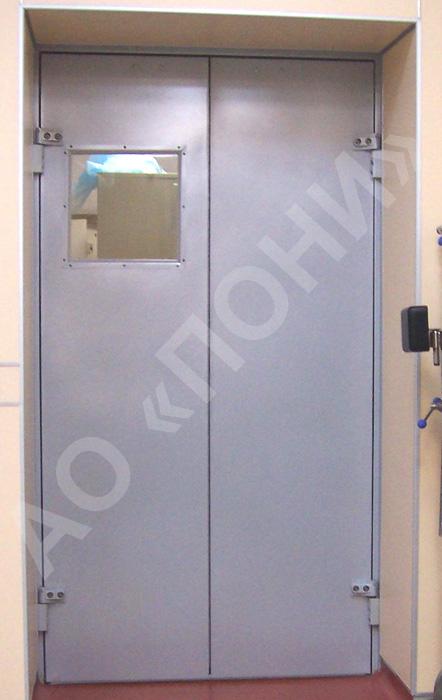 Двери рентгенозащитные Дверь рентгенозащитная с окном