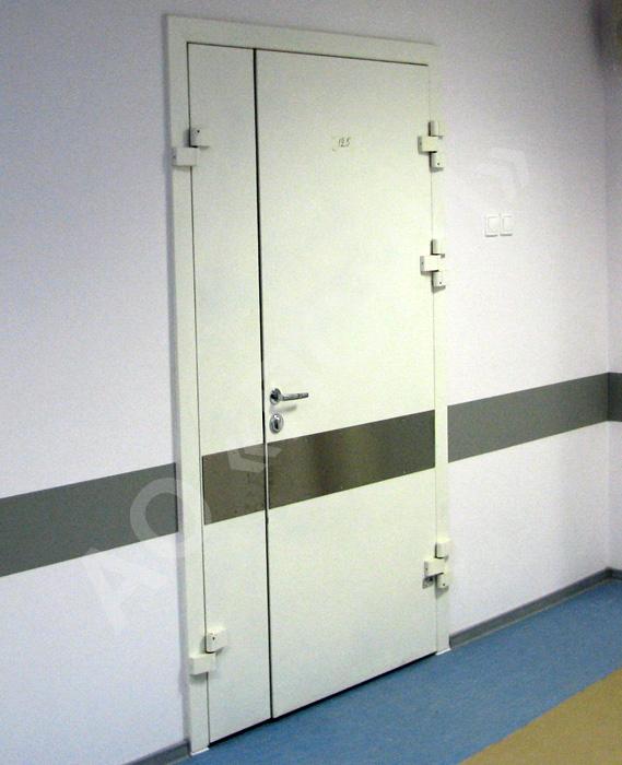 Двери рентгенозащитные Блок дверной рентгенозащитный ДРК, ДРП